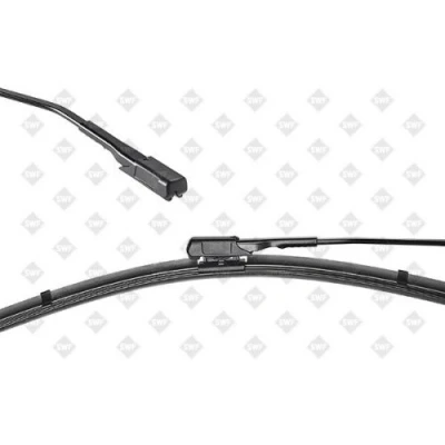 Image of 4478200345, 4478205400, A4478200345, A4478205400 wiper blade SWF 119476 450, 700mm Front Flat for left hand drive vehicles