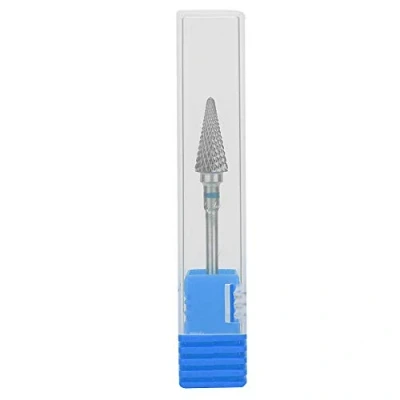 Image of Nail Drill Bits,Tungsten Steel Art Manicure Bits Electric Pedicure Grinding Head Polishing Accessory Portable (Blue)