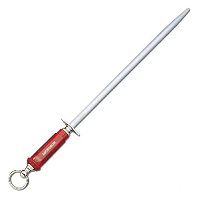 Image of F. DICK Dickoron Classic Sharpening Steel (Blade Length 35 cm, Steel, Grinding Tool for Chef&#039;s Knives, Stone, Hardness 65 HRC) 75981350