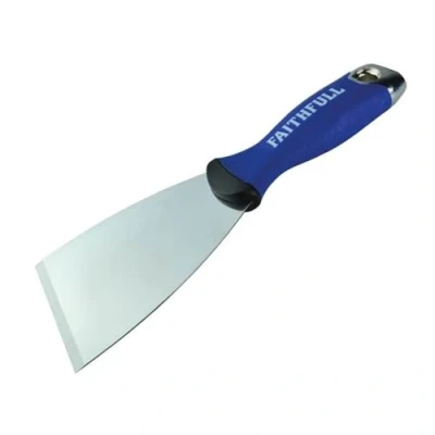 Image of Faithfull FAISGSK100ME Soft Grip Stripping Knife 100 mm