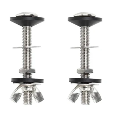 Image of Housler® Stainless Steel Cistern to Toilet Pan Fixing Fitting Sealing Kit Close Coupling Bolts WC