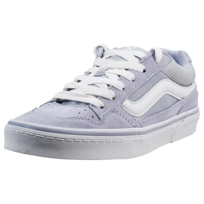 Image of Vans Women&#039;s Caldrone Sneaker, Suede/MESH LT Blue, 3.5 UK