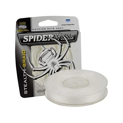 Image of Spiderwire Berkley ProSpec® Chrome 100% Fluoro Leader, Translucent, 65lb 29.4kg, 125yd 114m Fishing Line, Suitable for Saltwater Environments