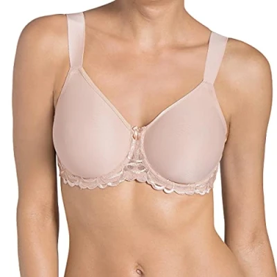 Image of Triumph Womens Modern Finesse Underwired Padded Bra Beige Size 38DD