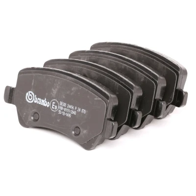 Image of 30671575, 30742516, 30794555, 31317482, 31317483 brake pad set BREMBO P 24 078 excl. wear warning contact with caliper screws accessories