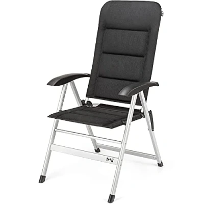 Image of Trail Luxury Reclining Camping Chair Double Padded Breathable 3D Mesh Recliner