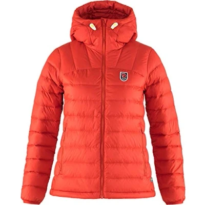 Image of FJÄLLRÄVEN F86122 334 Expedition Pack Down Hooded Jacket Women, True Red, M