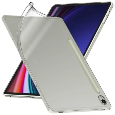 Image of ebestStar for Samsung Galaxy Tab S9 Case 5G, Silicone Cover, Premium Protection, Ultra Clear Transparent, Transparent