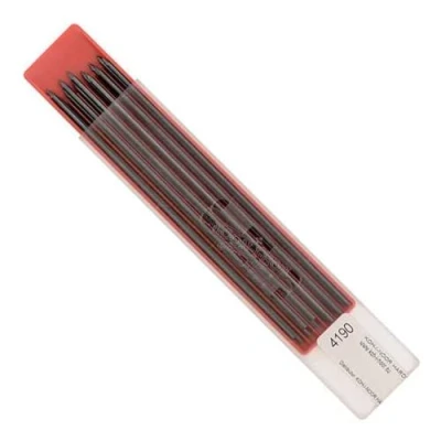 Image of KOH I NOOR Graphite Lead for 2mm Diameter 120mm 6B Mechanical Pencil