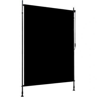 Image of vidaXL Outdoor Roller Blind 150x270 cm Anthracite