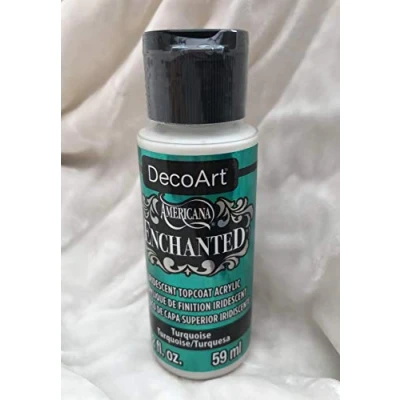 Image of Deco Art Enchanted Paint 2OZ Turquoise, One Size
