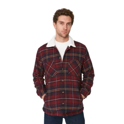 Image of Trendyol Jacket Burgundy Regular