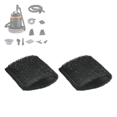 Image of VonHaus Pond Vacuum Replacement Sponge Filter Pack of 2 Spare Attachment for The 1400W Cleaner
