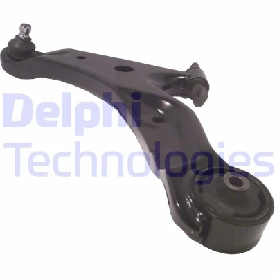 Image of 5450126000 Suspension Arm DELPHI TC2465 with ball joint Left, Lower Trailing Sheet Steel HYUNDAI: Santa Fe I