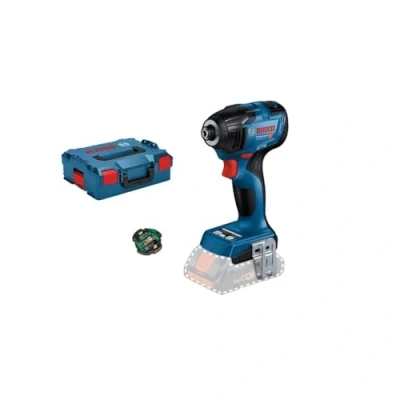 Image of Bosch Professional 18V System Cordless Impact Driver GDR 210 C (Tightening Torque: Nm, Breakaway Torque 370 excluding Batteries and Charger, incl. 1 x Bluetooth Module, in L BOXX 136)