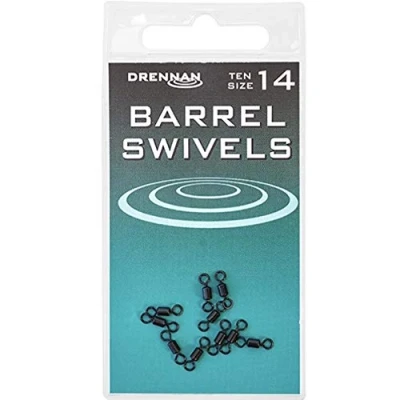 Image of Drennan Barrel Swivels For Fishing Pack Of 10: 14