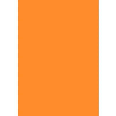 Image of Fluorescent Orange A4 Coloured Craft Paper 80gsm x 50 Sheets