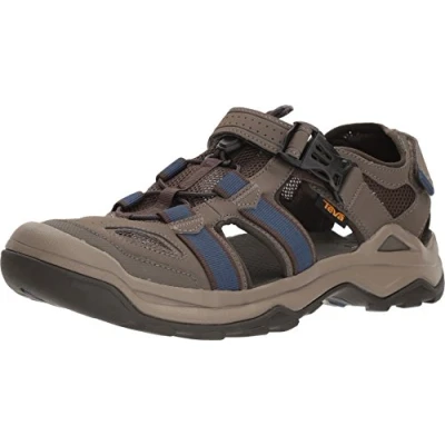 Image of Teva Men&#039;s Omnium 2 Fisherman Sandal, Brown Bungee Cord, 9 UK