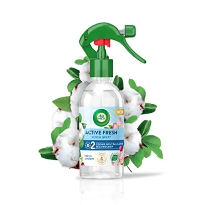 Image of Airwick Air Freshener Room Spray Odour Neutraliser, Bathroom and FreshenerFragrance : Cotton Contains 1 Bottle
