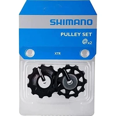 Image of SHIMANO MTB Rear Derailleur Pulley XTR M970 Black (Pair)