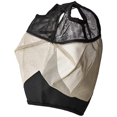 Image of Rhinegold Fly Mask Without Ears Cob, Black/Grey