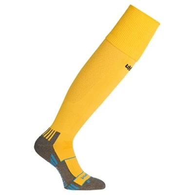 Image of Uhlsport Unisex Team Pro Player Stocking Socks Corn Yellow/Black, Size 41 44