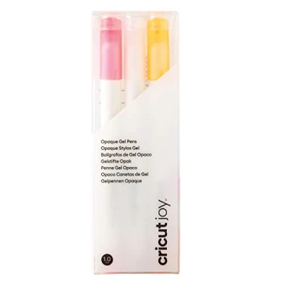 Image of Cricut JOY PENS OPAQUE GEL 1.0 WHITE PINK ORNGE