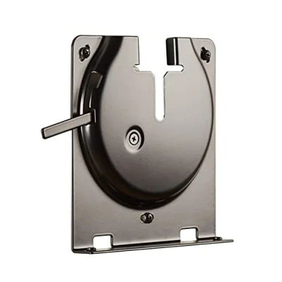 Image of Sanus Wall Mount for Sonos Amp Slim Black Design with Lockable Latch Security Low Profile Bracket Mounts in Any Orientation Built Cable Management &amp; Easy 15 Minute Install …
