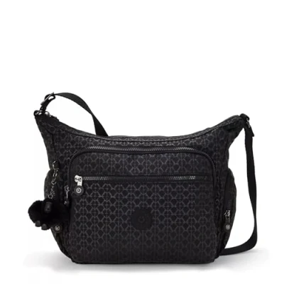 Image of Kipling Gabbie Crossbody Bag Signature Emb