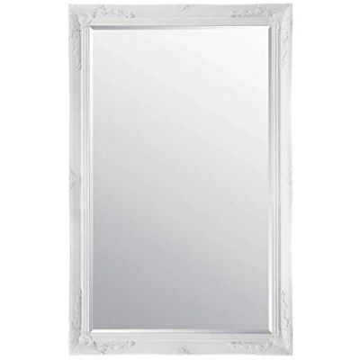 Image of Extra Large Classic Ornate Styled White Mirror 5ft7 x 3ft7 (170cm 109cm)