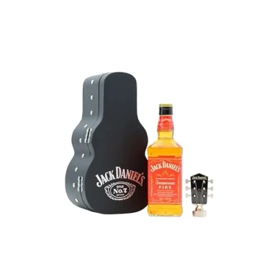 Image of Jack Daniel&#039;s Tennessee Fire Guitar Case Whiskey