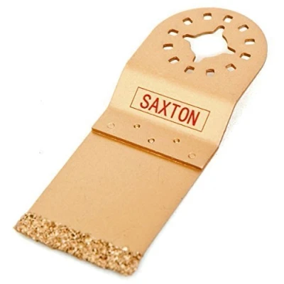 Image of SH35EC Saxton 35mm Carbide End Cut Blade for Fein Bosch Makita Oscillating Multitool