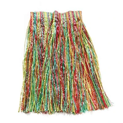 Image of Bristol Novelty BA108 Grass Hawaiian Skirt For Adult Multicolor Multi, Womens, One Size