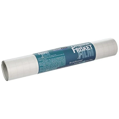 Image of Frisket Matt Low Tack Masking Film, White, 381 x 3.66 mm