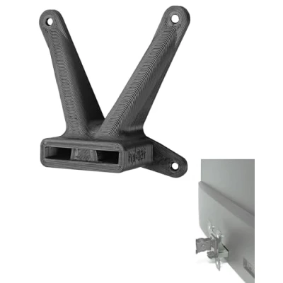 Image of 3IDEE vesa adapter compatible with HP 32f monitor mount for arm, wall or bracket 75x75mm