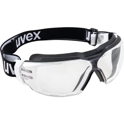 Image of uvex Pheos cx2 Sonic Safety Goggles Scratch Resistant Anti fog Glasses for Work Transparent Lenses
