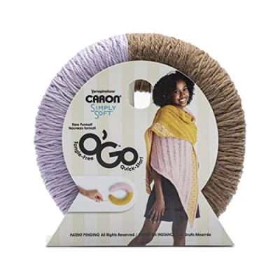 Image of Caron Simply Soft O&#039;Go 141g Almond Orchid