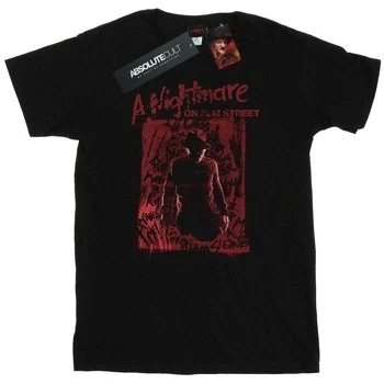 Image of Absolute Cult A Nightmare On Elm Street Men&#039;s Freddy Silhouette T Shirt Black XXX Large