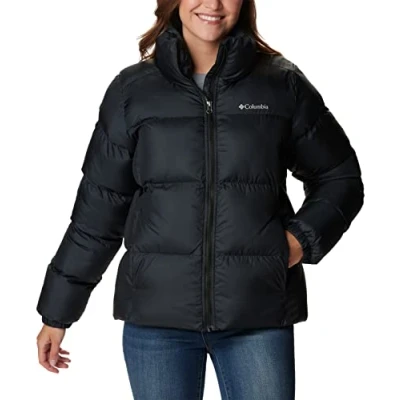 Image of Columbia Puffect Jacket Winter jacket, Women&#039;s, Size: XL, Black