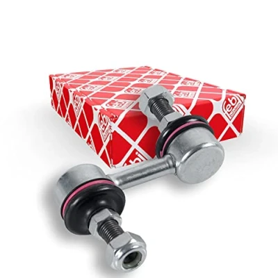 Image of 4056A019, MB631890, MR131732 Anti roll bar link FEBI BILSTEIN 41182 Rear Axle Left, Right 60mm M10 x 1,25 with nuts Steel