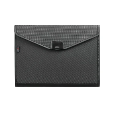 Image of Snopake A4 Zeon Charcoal 13 Part Expanding Organiser [Ref: 15894]