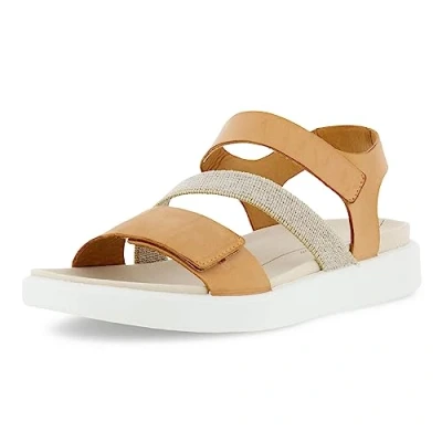 Image of Ecco Women&#039;s Flowt W Sandal, Lion, 2 UK