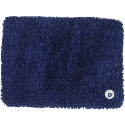Image of Petface Outdoor Paws Memory Foam Microfibre Crate Mat, Small, Blue
