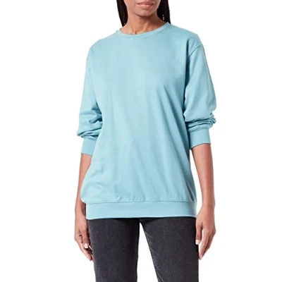 Image of Trigema Women&#039;s 574501 Sweatshirt, Sea Grass, L
