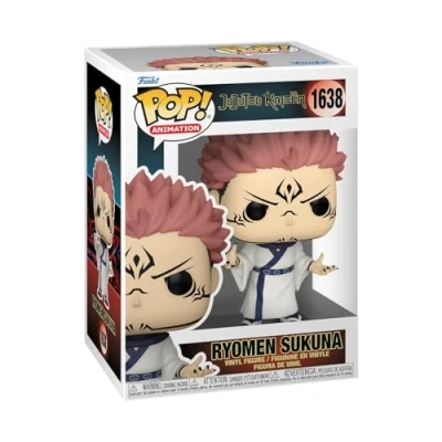 Image of Funko Pop! Animation: JJK Sukuna Jujutsu Kaisen Collectable Vinyl Figure Gift Idea Official Merchandise Toys for Kids &amp; Adults Anime Fans Model Collectors and Display