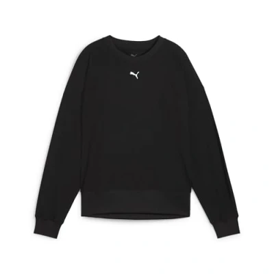 Image of Puma Fashion Midlayer Sweatshirt, Women&#039;s, Size: XXL, Black