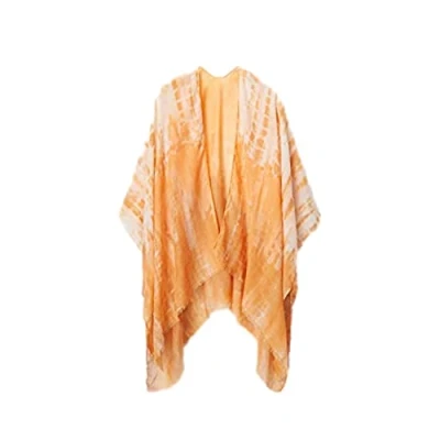 Image of Desigual Women&#039;s Kaftan_TIE DYE C Fashion Scarf, Orange, U
