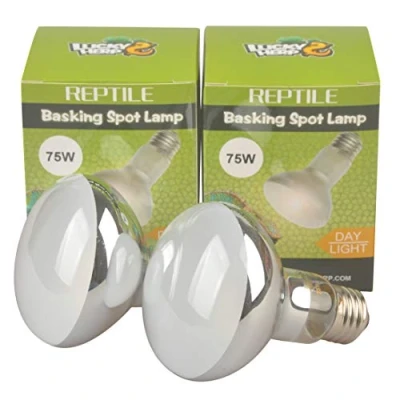 Image of LUCKY HERP Reptile Basking Spot Lamp Heat Bulb,2 Pack (75 watt)