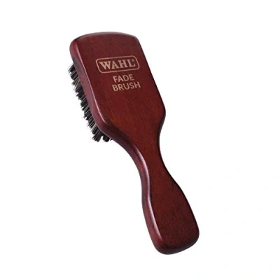 Image of WAHL Fade Estándar Brush with Wooden Handle Standard Single Piece