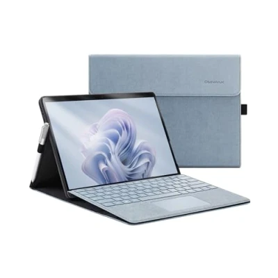 Image of Omnpak Microsoft Surface Pro 11 Case, Lightweight Protective, Multiple Angle, Stylus Holder, Designed for 10 Business/Pro 9 5G 13&quot; 2022 Tablet, Compatible with Type Cover Keyboard